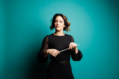Alondra de la Parra en Berlín (Alemania), en 2023.