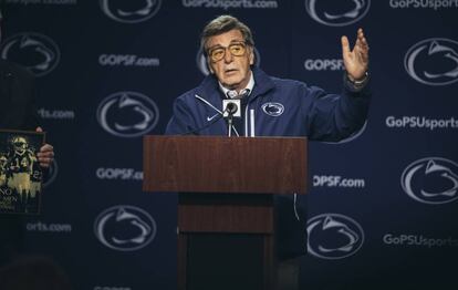 Al Pacino, en la película de HBO 'Paterno'.