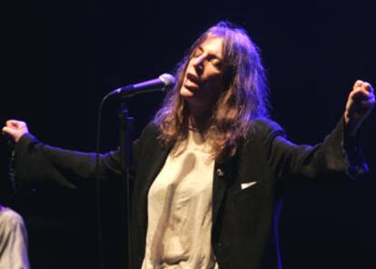 Patti Smith, en su actuación en Festimad