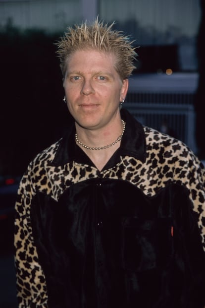 Bryan 'Dexter' Holland, cantante de The Offspring, en Los Angeles, en 1999.