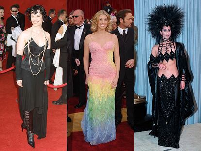 40 looks de Oscar que nadie se pondría hoy
