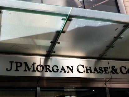 JPMorgan Chase Bank is seen in New York City, on March 21, 2023.