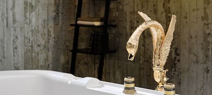 Grifo de cisne de la colección Monte Carlo, de Manufacture de Monaco para THG-París. Su precio es de 7.653 euros.
