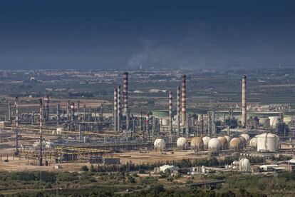 El polígon petroquímic de Tarragona.
