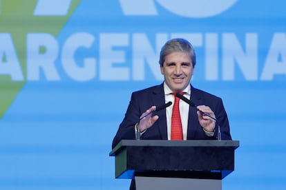 Luis Caputo, ministro de Economía de Argentina