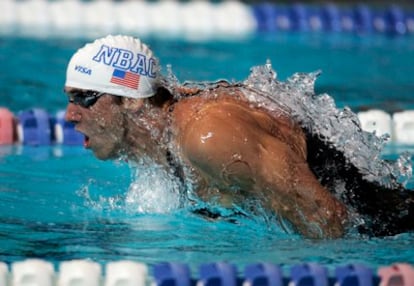 El nadador Michael Phelps.
