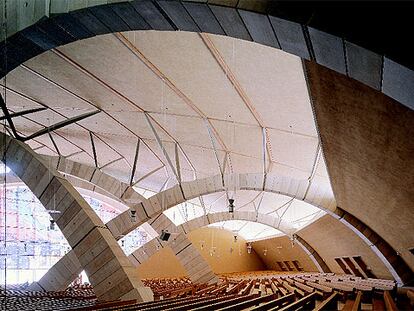 Iglesia del Padre Pío, construida en San Giovanni Rotondo por Renzo Piano.