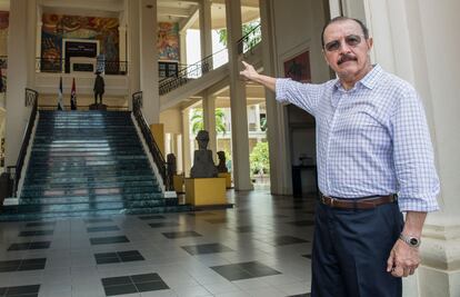 El general retirado de Nicaragua, Hugo Torres, en Managua