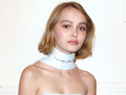 Lily-Rose Depp, hija de Johnny Depp.