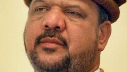 Mohammed Fahim, vicepresidente de Afganistán, en 2009.