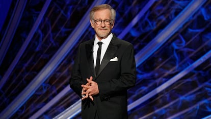 Steven Spielberg en la ceremonia de los Oscar celebrada el 9 de febrero de 2020 en el Dolby Theatre en Hollywood.