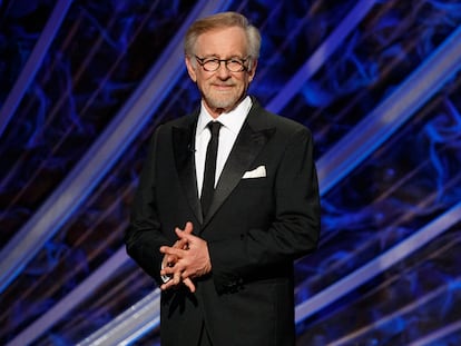 Steven Spielberg en la ceremonia de los Oscar celebrada el 9 de febrero de 2020 en el Dolby Theatre en Hollywood.