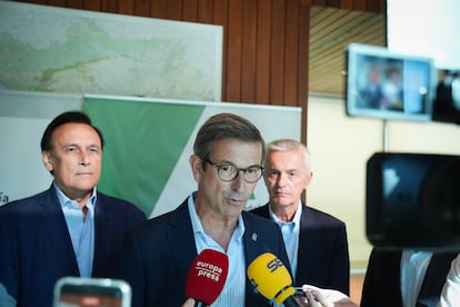 El consejero de Industria, Energía y Minas andaluz, Jorge Paradela, el 23 de julio de 2025.