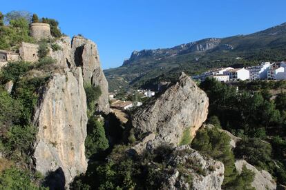 Panorámica de Castell de Guadalest.