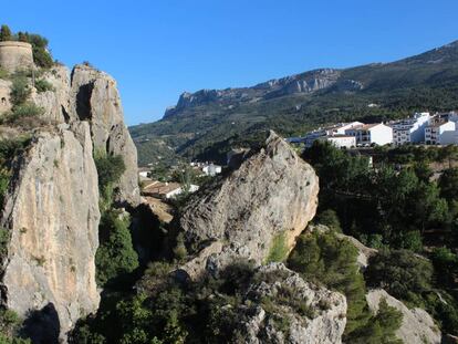 Panorámica de Castell de Guadalest.