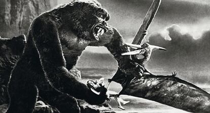 Fotograma de la pel&iacute;cula &#039;Kin Kong&#039;, de 1933. 