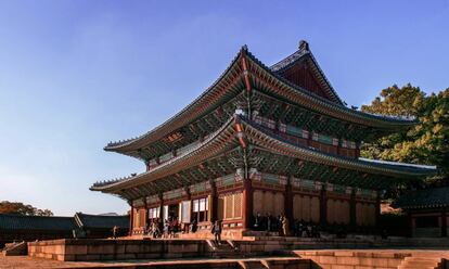 El palacio de Changdeokgung, en Seúl.