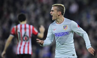 Griezmann celebra uno de sus goles.