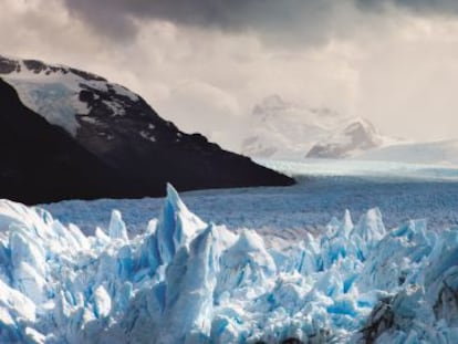 El glaciar Perito Moreno, en Argentina.