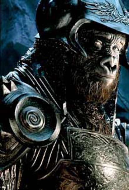 Michael Clark Duncan, en la versión de Tim Burton de El planeta de los simios.
