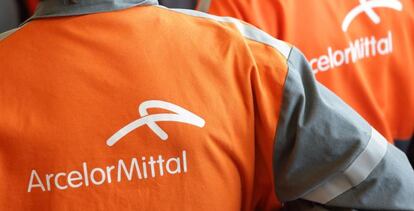 Trabajadores de ArcelorMittal.