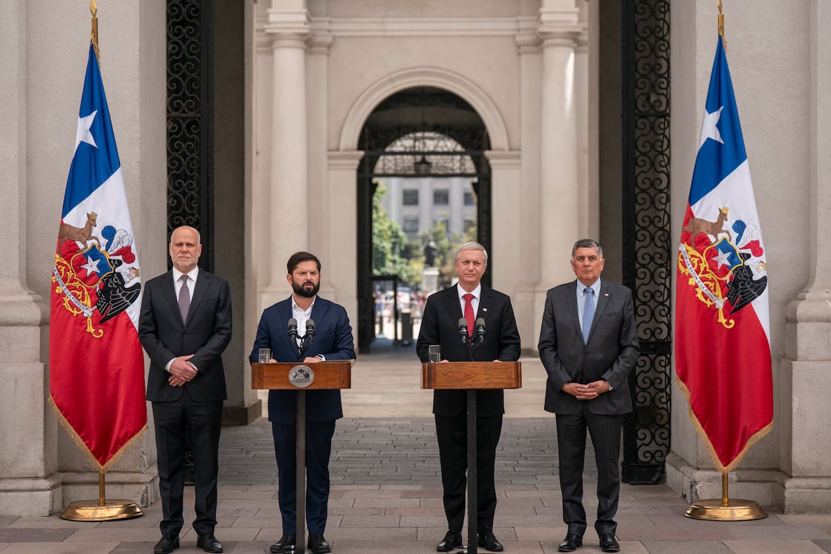 Boric y Kast entregan una señal de unidad en La Moneda en medio de la ...