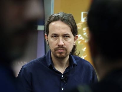 Pablo Iglesias, este mi&eacute;rcoles en el Congreso. 