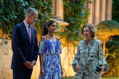 Recepción de los Reyes en Palma