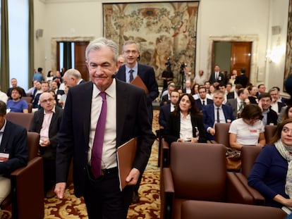 El presidente de la Fed, Jerome Powell.