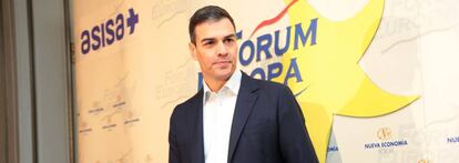Pedro Sánchez, secretario general del PSOE