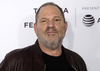 Harvey Weinstein, en el &uacute;ltimo festival de cine de Tribeca en Nueva York el pasado mes de marzo