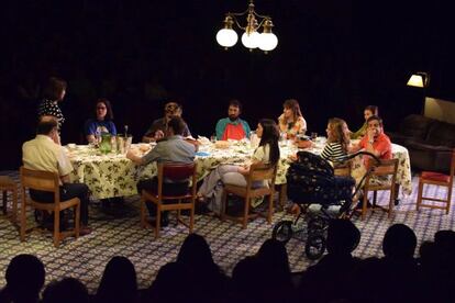 Una escena de &#039;Vilafranca, dinar de festa major&#039;, de Jordi Casanovas. 