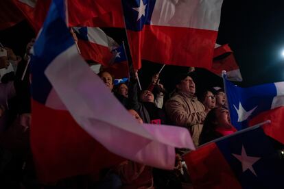 Partidarios e integrantes del Partido Republicano, en mayo de este año.