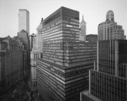 Vista de Battery Plaza, en Nueva York, 1975.