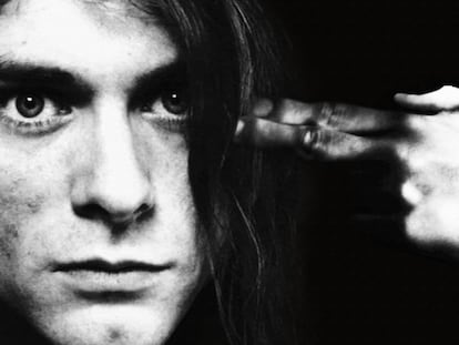 Kurt Cobain, fallecido l&iacute;der de Nirvana. 