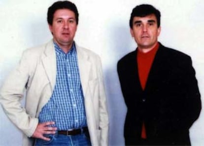 En la imagen, los periodistas franceses secuestrados Georges Malbrunot y Christian Chesnot.