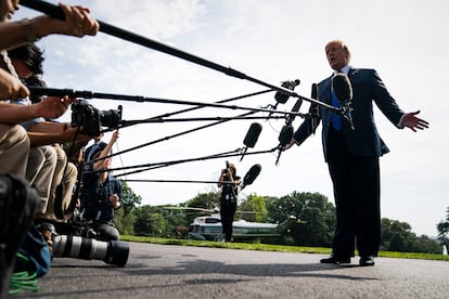 Donald Trump, en Washington, en 2019.
