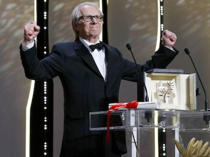 El director Ken Loach, ganador de la Palma de Oro de Cannes.
