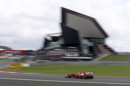 Fernando Alonso, durante la última sesión de clasificación.