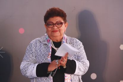 La fiscal general de la Ciudad de México, Ernestina Godoy