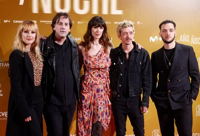 El director Isaki Lacuesta en el estreno de su película "Un año, una noche", este lunes en Madrid. 
