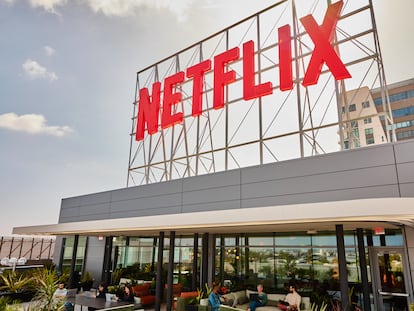 The Netflix offices in Los Angeles.