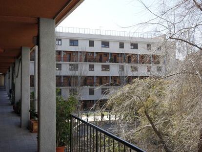 Casa Bloc, en el distrito de Sant Andreu.