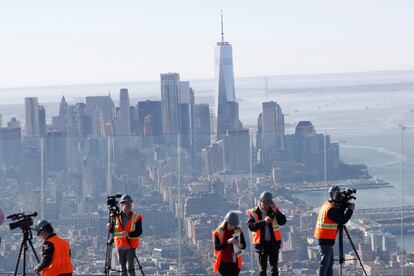 Panorámica de Manhattan desde la azotea mirador. 