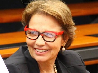 A deputada e candidata à reeleição Tereza Cristina (DEM)