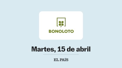 Bonoloto martes 15 de abril