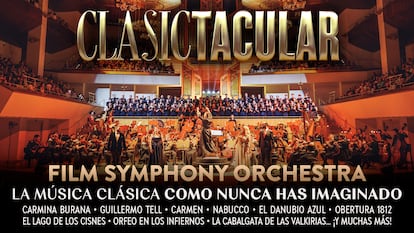 Cartel promocional del concierto 'Clasictacular' de la FSO.