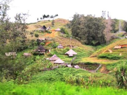 Las comunidades tradicionales, como esta de Pap&uacute;a Nueva Guinea, conservan una diversidad bacteriana que en las sociedades occidentales.