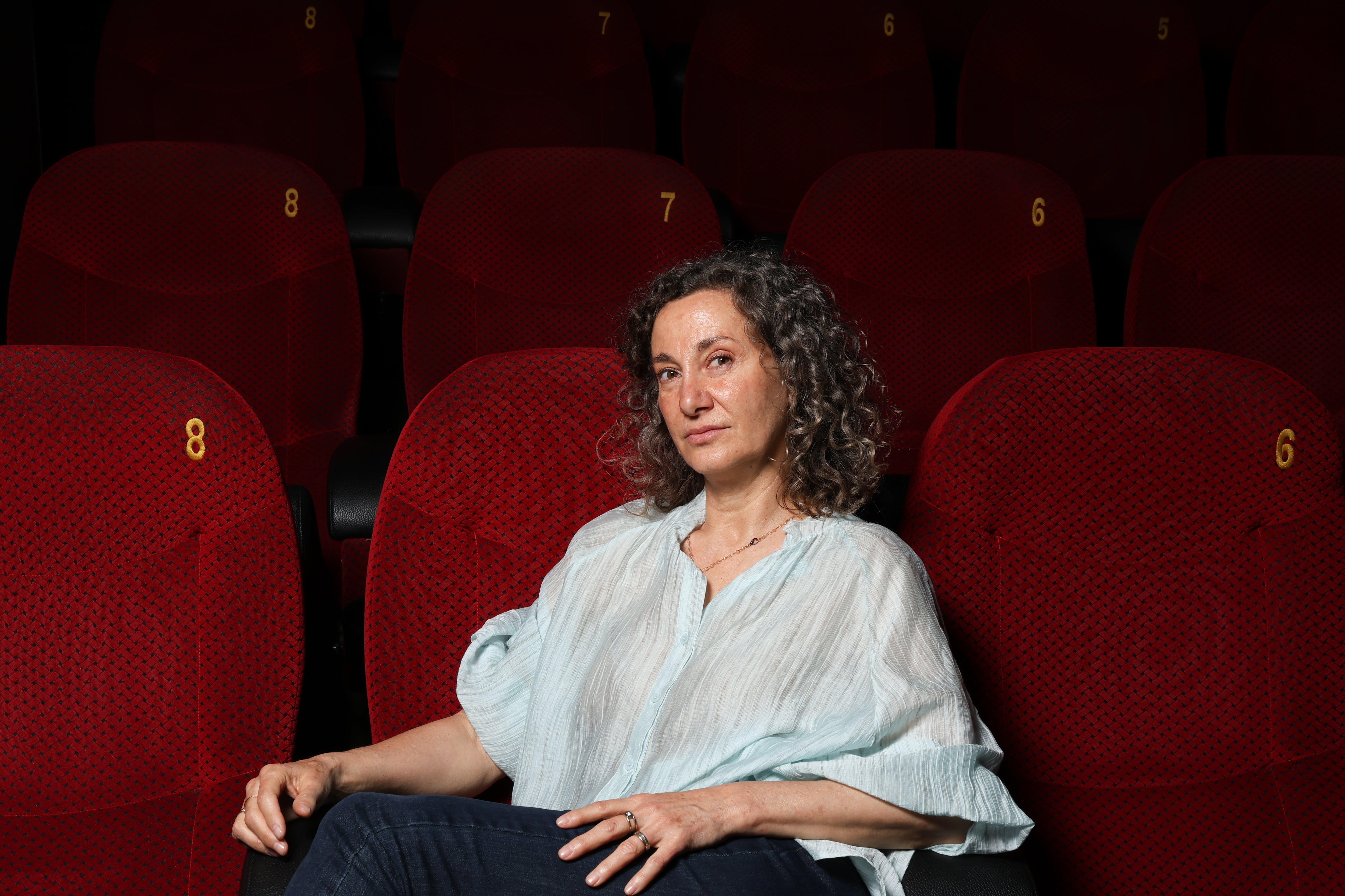 Sonia Almarcha, en unos cines madrileños el pasado miércoles.