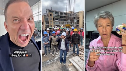 Los candidatos presidenciales de Colombia: Santiago Botero, Vicky Dávila y Claudia López.